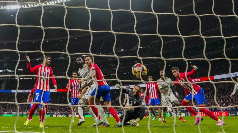 Duel sengit Atletico melawan Real Madrid di Copa del Rey 2023/2024
