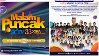 Sore ini saksikan Malam Puncak HUT SCTV 33 XtraOrdinary mulai pukul 16.00 WIB (Foto: dok. SCTV)