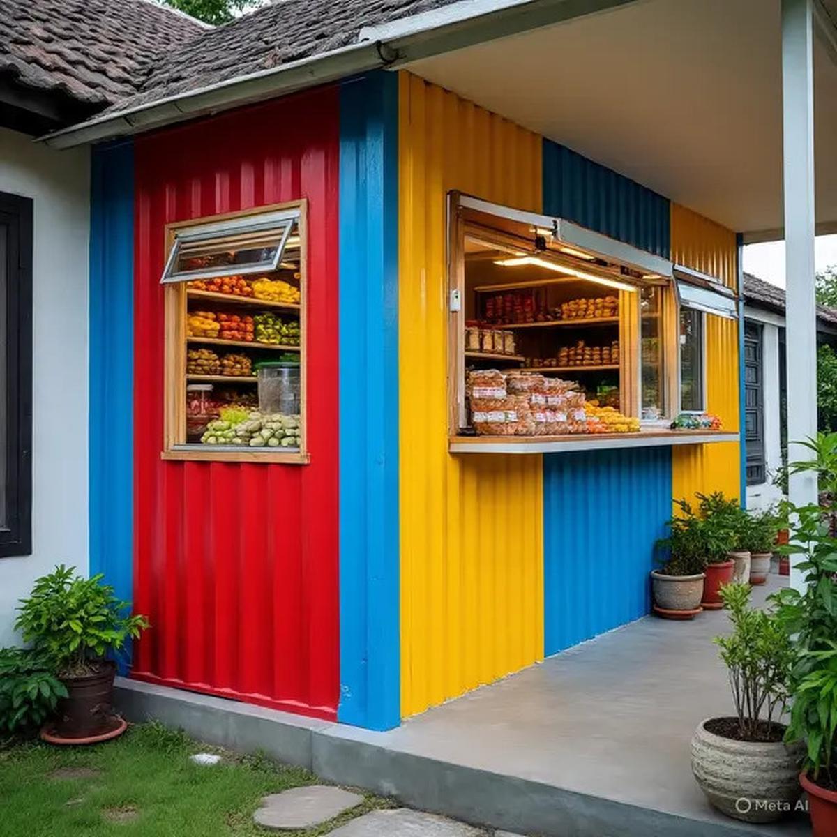 9 Desain Warung Sembako di Teras Rumah yang Praktis dan Menguntungkan, Mudah Dikelola
