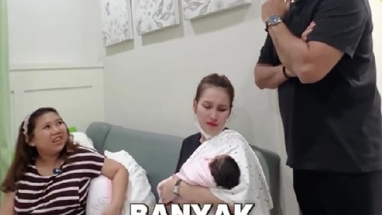 Momen Ayu Ting Ting dan Pemain &ldquo;LAPOR PAK&rdquo; Jenguk Kiky Saputri Usai Lahiran, Wajah Baby Kayya Bikin Gemas