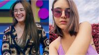 Potret gaya aktris usia 20-an saat rambut panjang vs pendek. (Sumber: Instagram/itsme.mandaskatic/amandamanopo)