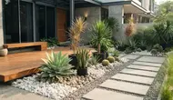 8 Desain Taman Kering Tanpa Penyiraman Harian, Inspirasi Estetik dengan Perawatan Super Praktis