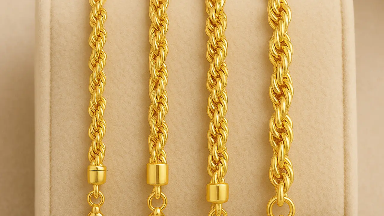 Inspirasi Gelang Emas 12 Gram Model Rantai Tali