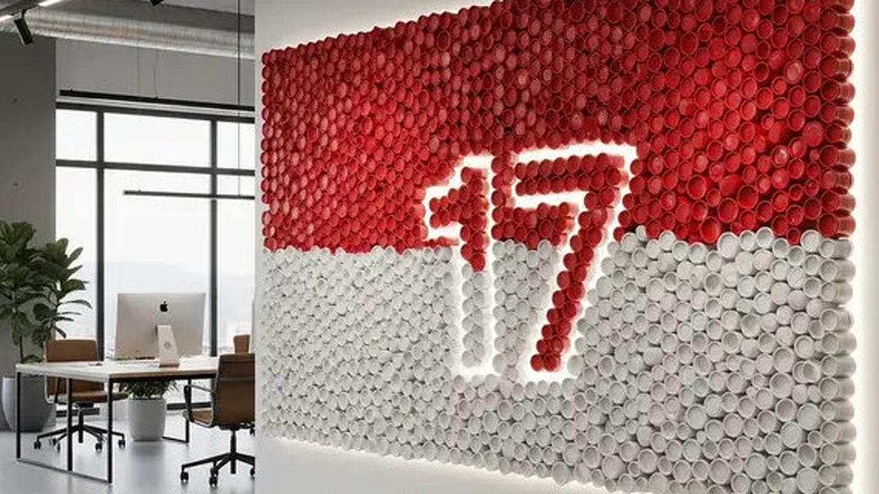 Semangat Perayaan Kemerdekaan, Ini 9 Inspirasi Dekorasi Dinding untuk 17 Agustus dengan Kreativitas Merah Putih