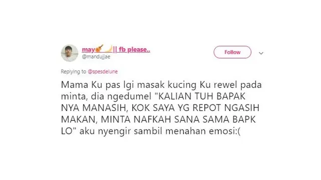 Obrolan emak-emak (sumber: Twitter)
