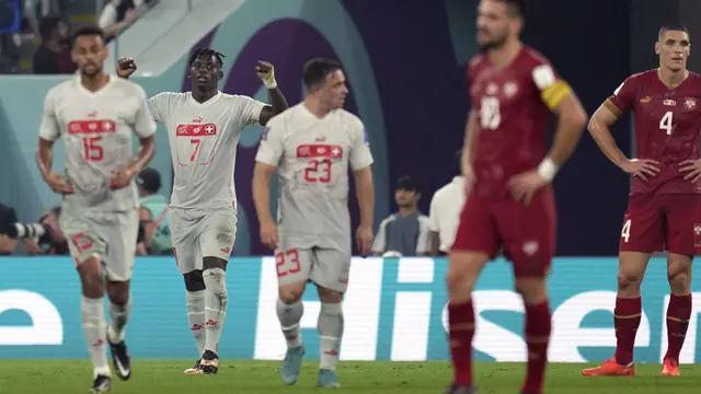 Timnas Serbia vs Timnas Swiss Grup G Piala Dunia 2022