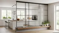 9 Model Sekat Dapur Minimalis yang Bikin Ruang Terlihat Terpisah tapi Tetap Terbuka