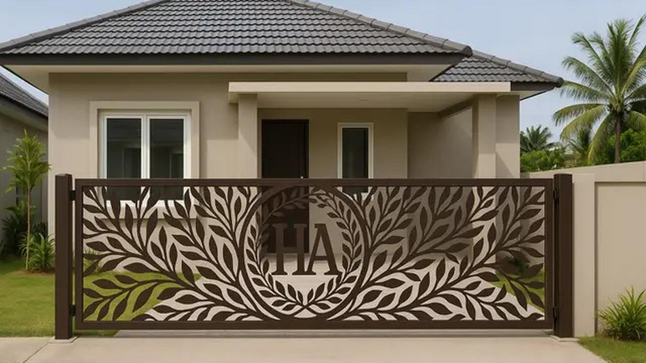 10 Model Pagar Laser Cutting Terbaru, Desain Ini Bikin Rumah Tampak Mewah di 2025