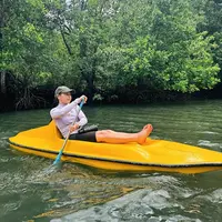 Lihat di sini gaya Prilly Latuconsina menikmati keindahan alam di Hutan Mangrove Kaimana. [@prillylatuconsina96].