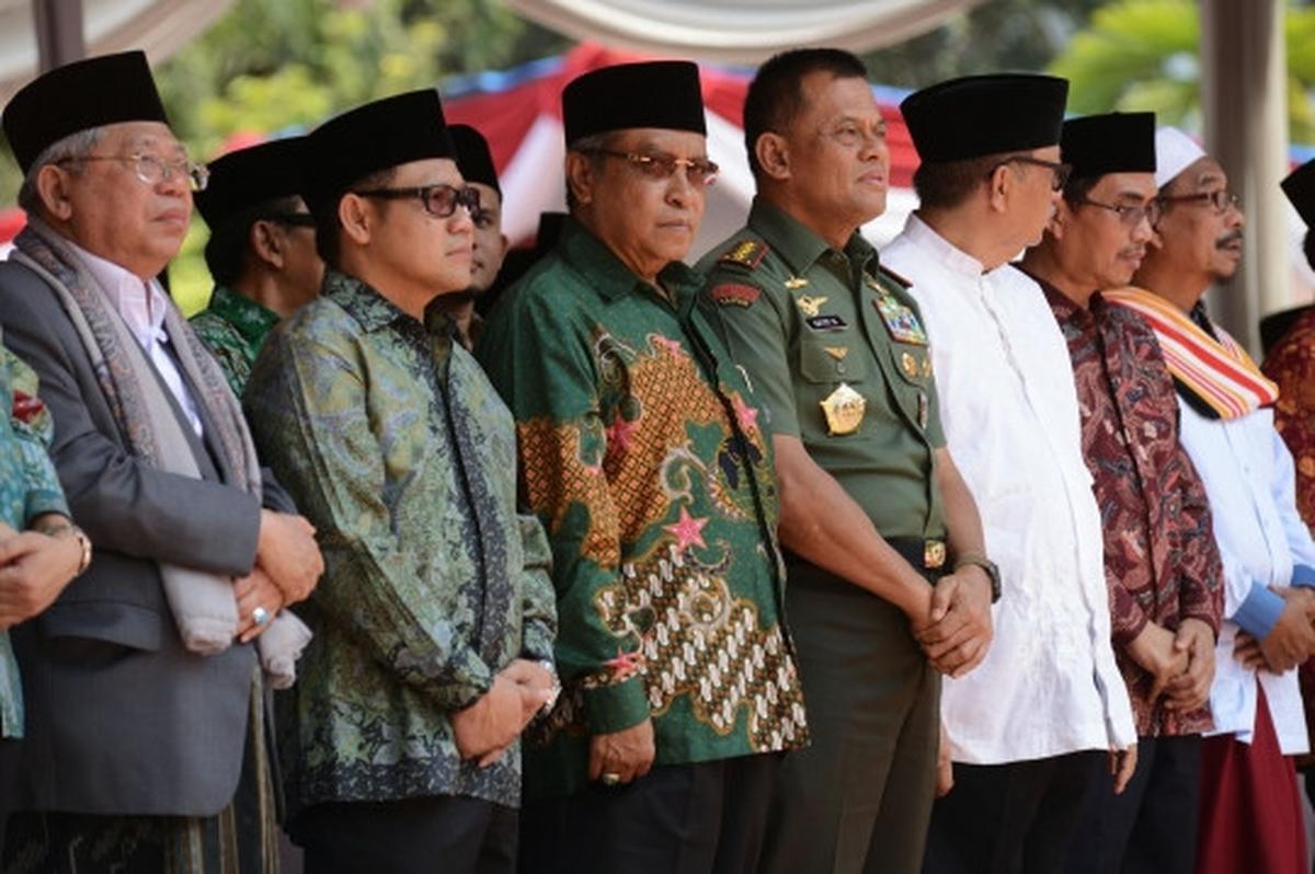 PBNU peringati Hari Santri Nasional di Tugu Proklamasi