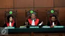 Hakim Ketua, Lilik Mulyadi (tengah) saat sidang putusan sengketa dualisme partai Golkar di PN Jakarta Utara, Jumat, (24/7/2015). Hakim Lilik Mulyadi memutuskan, keabsahan kepengurusan Partai Golkar kubu Munas Bali. (Liputan6.com/Johan Tallo)
