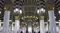 Masjid Nabawi, Madinah, Arab Saudi. (Reuters)