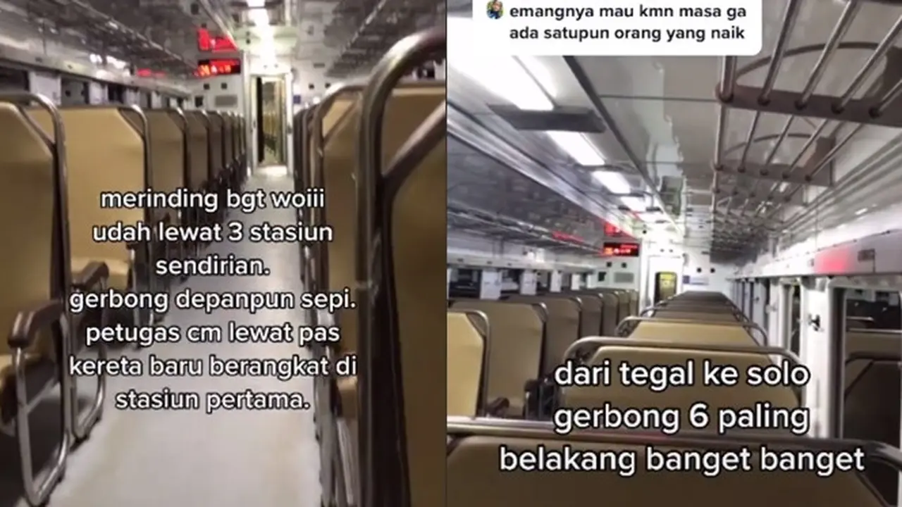 Viral Cerita Wanita Sendirian di Kereta Selama Perjalanan Ini Bikin Merinding