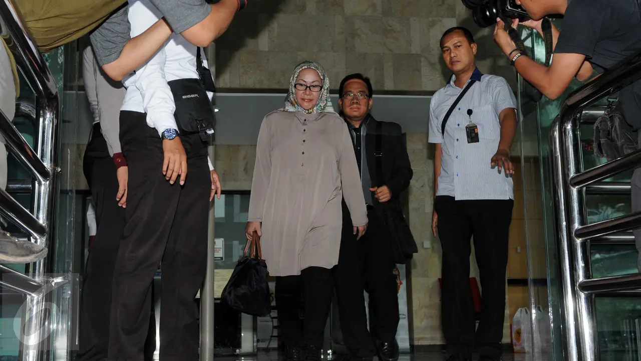 20151214- Ratu Atut Chosiyah diperiksa KPK-Jakarta-Helmi Afandi
