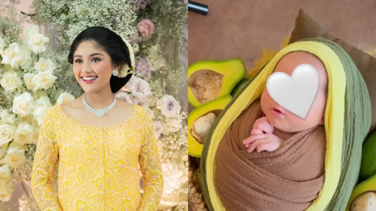 Potret Menggemaskan Bebingah, Putri Erina Gudono dan Kaesang Pangerap, Pemotretan Newborn Jadi Alpukat