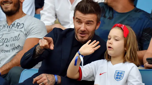 Potret Kompak dan Harmonisnya Keluarga David Beckham