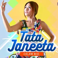 Celeb Bio Tata Janeeta (Wardrobe: Mel Ahyar First, Stylist: Indah Wulansari, MUA: Ida, Fotografer: Adrian Putra/Bintang.com, Desain: Muhammad Iqbal Nurfajri/Bintang.com)