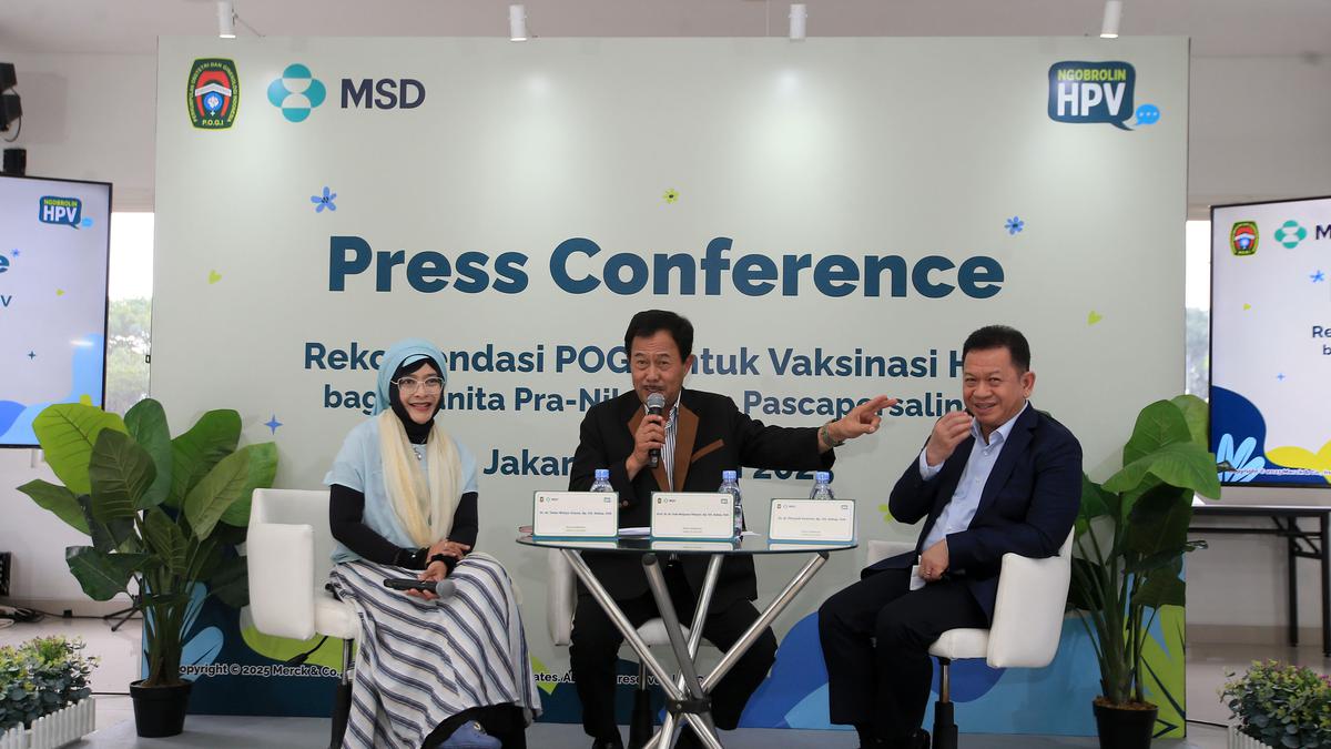 Cegah Kanker Serviks, POGI Rilis Panduan Vaksinasi HPV untuk Wanita Pra-Nikah dan Pascapersalinan
