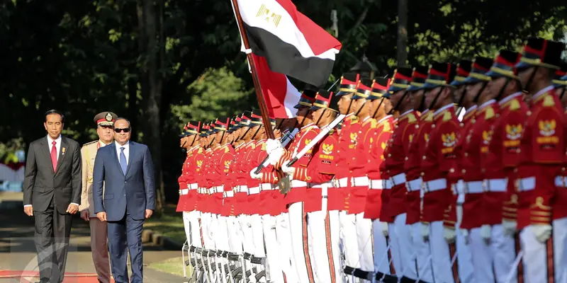 20150904-Jokowi dan Presiden Mesir-Jakarta