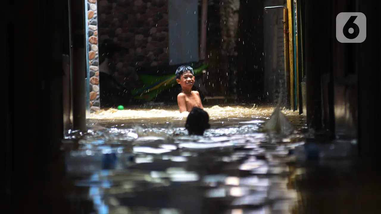 Ilustrasi banjir