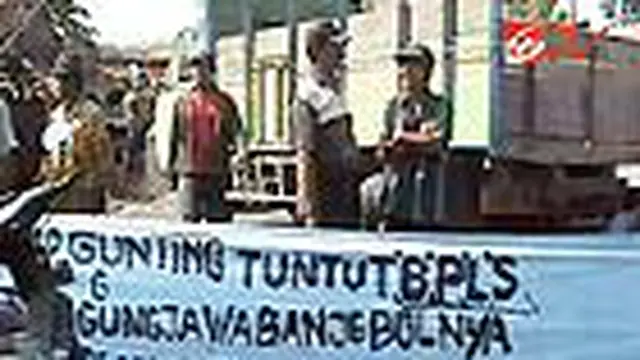 Jalan Alternatif Porong-Gempol Lumpuh Total