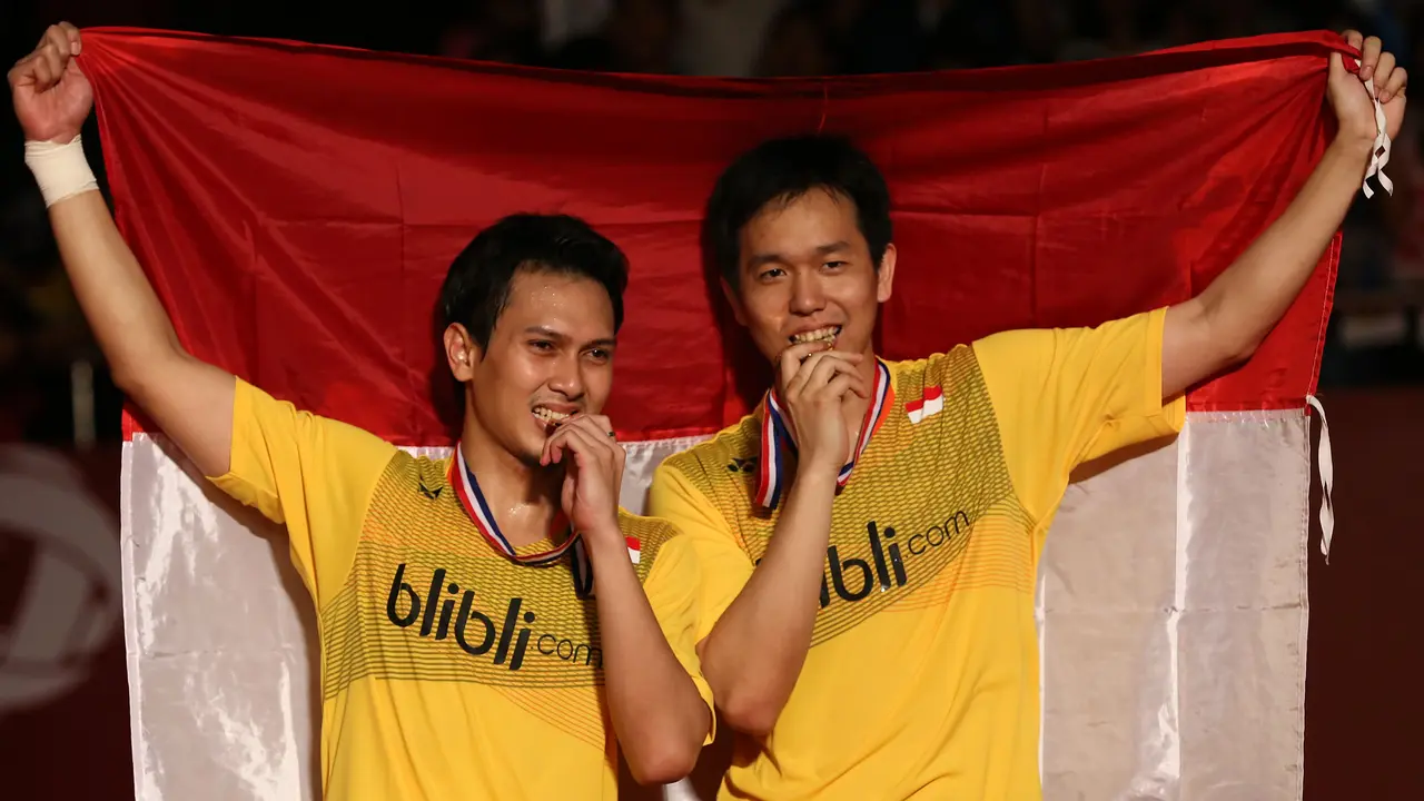 Juara Dunia, Ahsan: Gelar Sekarang dan 2013 Tak Ada Bedanya 