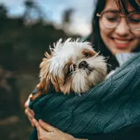 ilustrasi pria dan anjing/Photo by Helena Lopes from Pexels