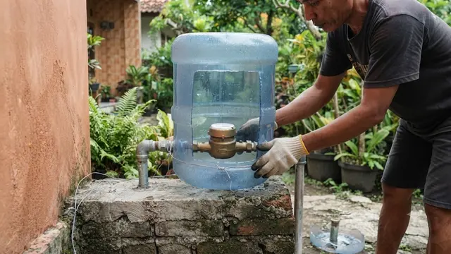 Pelindung pada Meteran Air