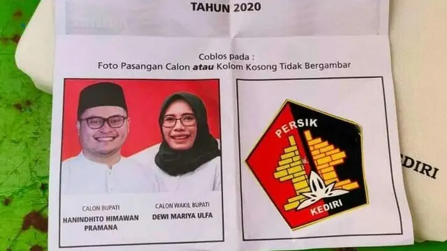 7 Catatan dan Foto Nyeleneh Pemilih di Surat Suara Pilkada 2020