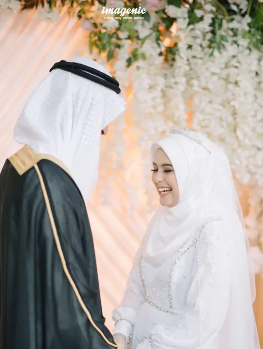 Vebby Palwinta dan Razi Bawazier (Instagram/vebbypalwinta)