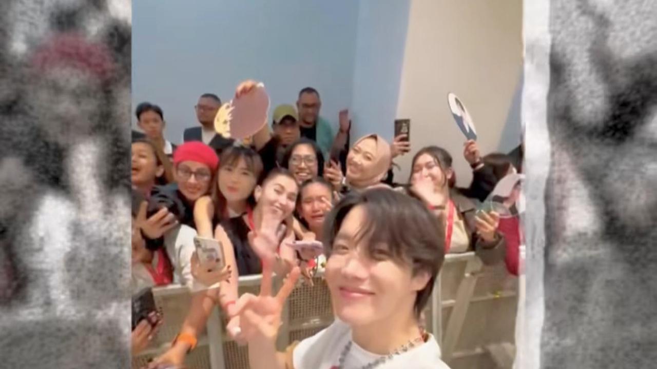 Detik-detik Bilqis Putri Ayu Ting Ting Bertemu J-Hope BTS, Nangis Bisa Ikut Send Off di Konser Jakarta