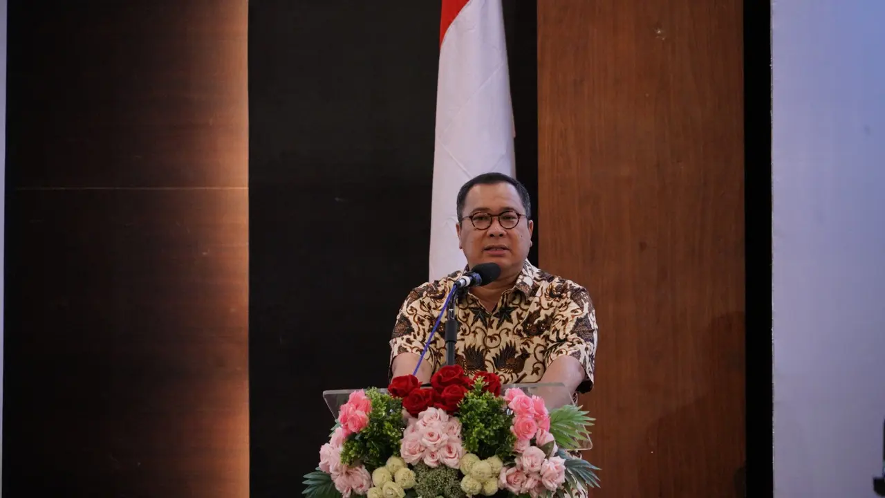 Satgas Percepatan Sosialisasi UU Cipta Kerja gelar seminar umum yang bertemakan “Internalisasi Nilai-Nilai Pancasila dalam Kebijakan Ketenagakerjaan dan Kewirausahaan yang Berkeadilan Sosial” di Yogyakarta, 4 Juli 2024 (Istimewa)