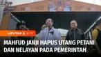 Calon Wakil Presiden nomor urut 3, Mahfud MD bersama Ketua Umum Hanura, Oesman Sapta berkampanye di Kota Tasikmalaya, Jawa Barat. Dalam kampanyenya, Mahfud berjanji untuk menghapus utang para petani dan nelayan kepada pemerintah.