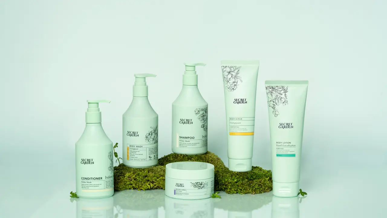 Tren Clean Beauty Diminati, Secret Garden Hadirkan Kemurnian Perawatan Tubuh dan Rambut Vegan