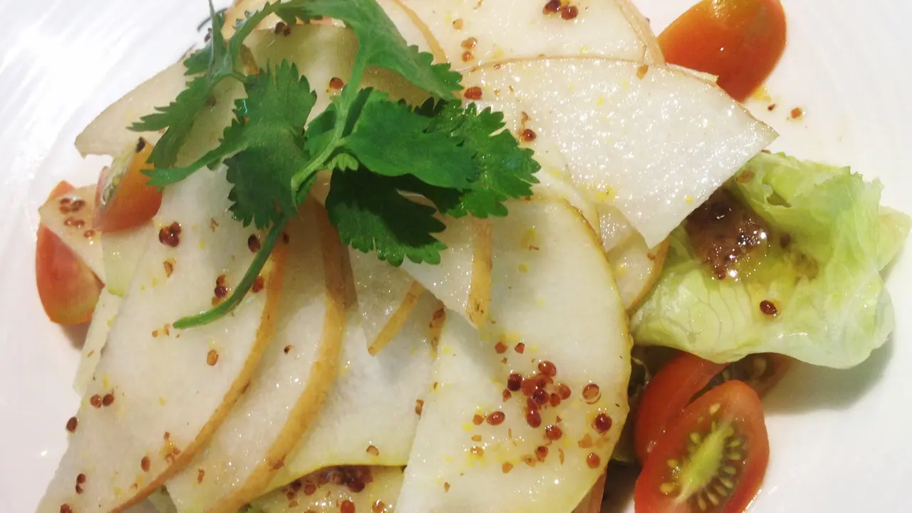 Pear Salad by Bakerzin