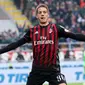 Gelandang Mario Pasalic bergabung bersama Chelsea pada 9 Juli 2014 dan kemudian pada musim 2016-2017, Pasalic dipinjamkan ke AC Milan.  (EPA/Mattteo Bazzi)