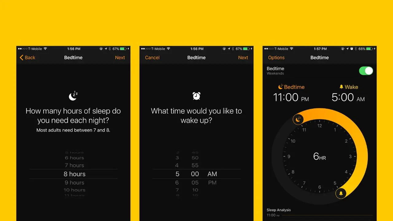 Bedtime alarm clock