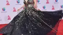 Penyanyi Tatiana Liary saat menghadiri acara Latin Grammy Awards ke 16 di Las Vegas, Nevada, Kamis (19/11). (David Becker/Getty Images for LARAS/AFP)