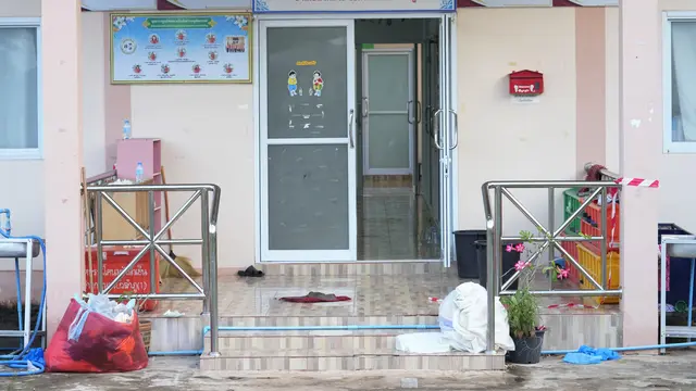 Suasana Pusat Penitipan Anak di Thailand Usai Penembakan Massal