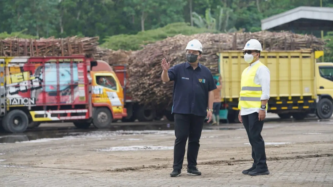 Menteri BUMN Erick Thohir melakukan kunjungan kerja ke Banyuwangi, Jawa Timur, Minggu (19/9/2021). (Dok Kementerian BUMN)