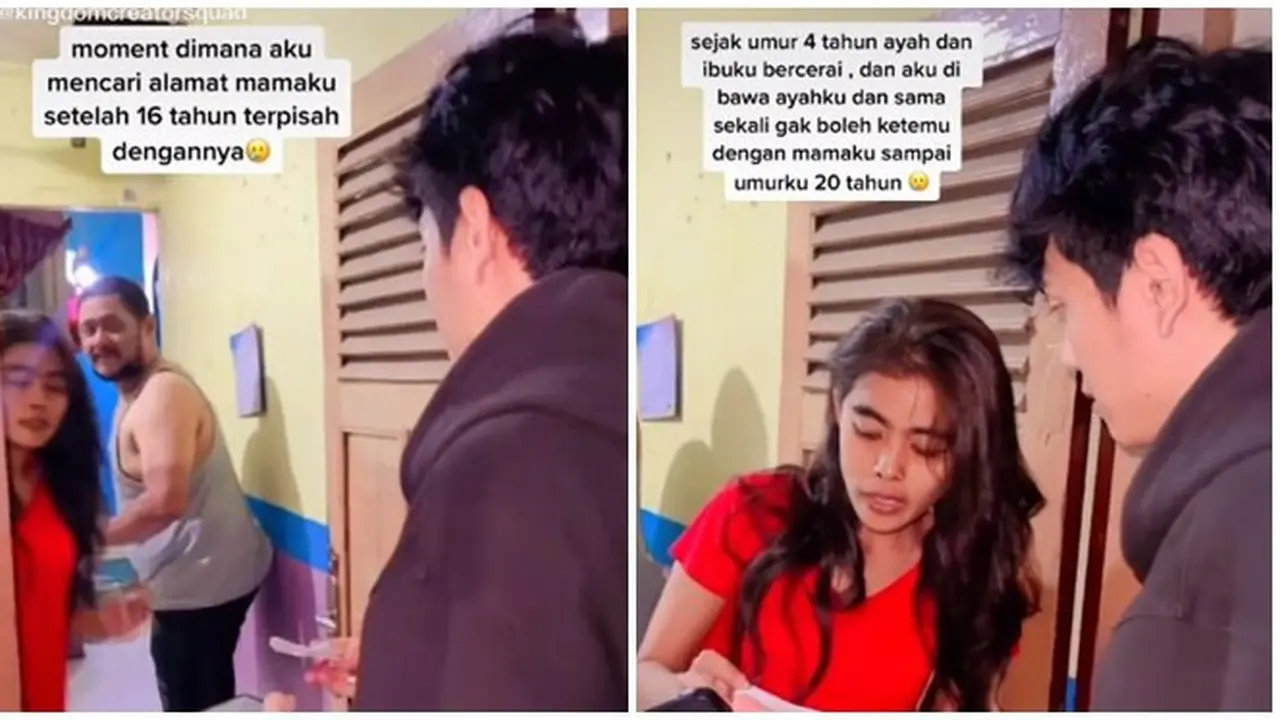 Kisah Pertemuan Anak dan Ibu Setelah Berpisah 16 Tahun Ini Bikin Haru