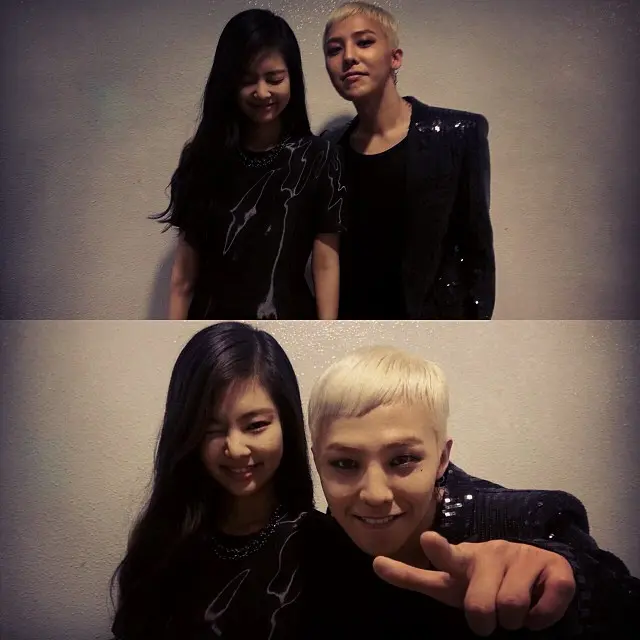 G-Dragon dan Jennie Blackpink. (Instagram/ xxxibgdrgn)