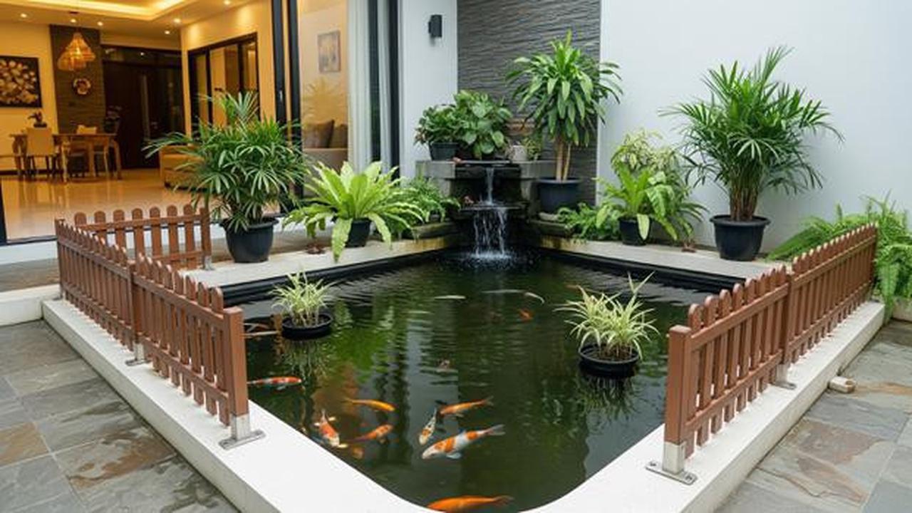 7 Model Kolam Ikan Dangkal yang Aman untuk Anak-anak dan Tetap Estetik