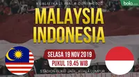 Kualifikasi Piala Dunia 2020 - Malaysia Vs Indonesia (Bola.com/Adreanus Titus)