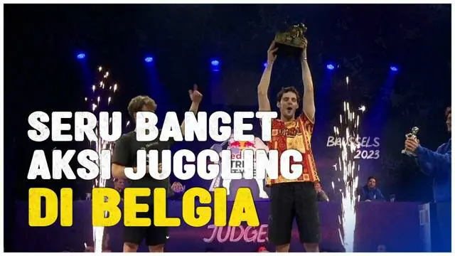 Berita Video, ajang juggling kelas dunia di Belgia pada Kamis (7/12/2023)