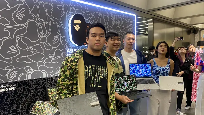Asus dan A Bathing Ape Hasilkan Laptop Pertama Bergaya Streetwear