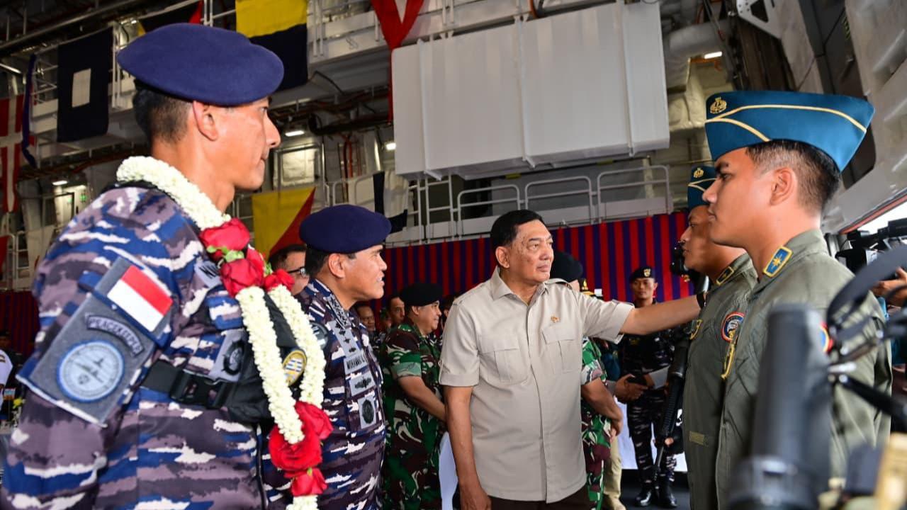 FOTO: KRI Brawijaya-320, Frigate Terbesar se-Asia Tenggara Resmi Perkuat TNI AL