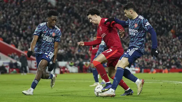 Semifinal Piala Liga Liverpool Vs Arsenal