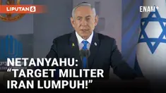 Perdana Menteri Israel, Benjamin Netanyahu, menyatakan bahwa serangan udara Israel di Iran telah "mencapai semua tujuannya" dengan menghantam target-target militer yang digunakan untuk pembuatan rudal.