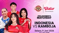 Nonton Timnas Putri Indonesia FIFA Women’s Matchday: Indonesia vs Kamboja di Vidio